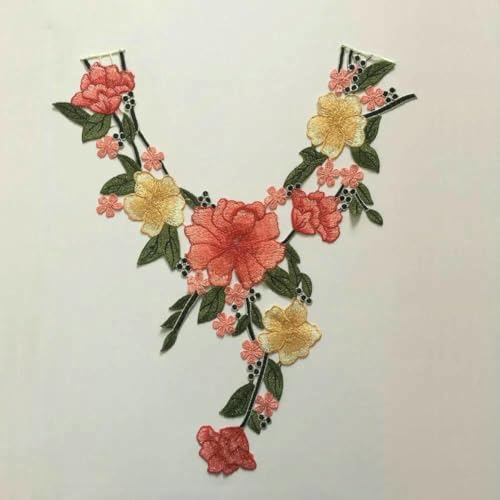 YL745 YL745 bestickter Blumen-Ausschnitt, modische exquisite Blumenstickerei, Applikation, Spitzenkragen, Kleidung, Dekoration, Nähzubehör, Bastelzubehör YL745 YL745 bestickter Blumen-Ausschnitt, modische exquisite Blumenstickerei, Applikation, Spitzenkragen, Kleidung, Dekoration, Nähzubehör, Bastelzubehör von DIMEIYAN