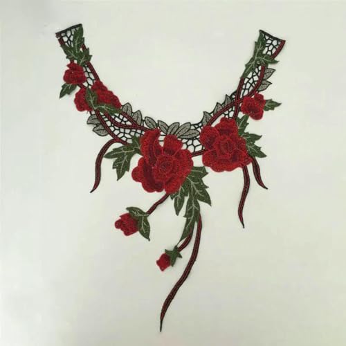 YL751 YL751 bestickter Blumen-Ausschnitt, modische exquisite Blumenstickerei, Applikation, Spitzenkragen, Kleidung, Dekoration, Nähzubehör, Bastelzubehör YL751 YL751 bestickter Blumen-Ausschnitt, modische exquisite Blumenstickerei, Applikation, Spitzenkragen, Kleidung, Dekoration, Nähzubehör, Bastelzubehör von DIMEIYAN