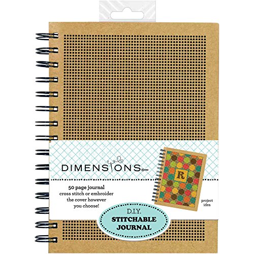 Dimensions D.I.Y Kreuzstich-Tagebuch, 2,3 x 16,4 x 21,6 cm von Dimensions