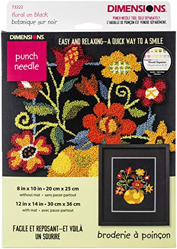 Dimensions PN-0190809 Zählmusterpackung mit Zählmuster, Baumwollstoff, Schwarz, 8 x 10 inch von Dimensions