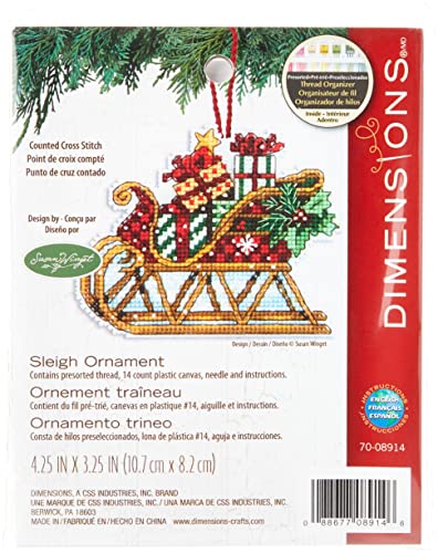 Dimensions Gezählter Kreuzstick Set, Sleigh Dimensions Gezählter Kreuzstick Set, Sleigh von Dimensions