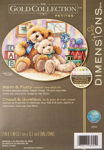 Dimensions Gezählter Kreuzstick Set, Warm and Fuzzy von Dimensions