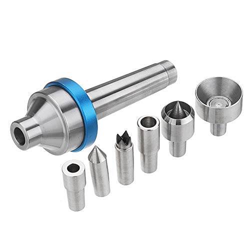 DINGGUANGHE-CUP Zubehör für Drechselbänke Holzverarbeitung Austauschbare Zentrierspitzeneinrichtung MT2 Morsekegel 2 Shank mit 6pcs Austauschbare Live-Mittelpunkte Drechseln Werkzeug Ersatzteile DINGGUANGHE-CUP Zubehör für Drechselbänke Holzverarbeitung Austauschbare Zentrierspitzeneinrichtung MT2 Morsekegel 2 Shank mit 6pcs Austauschbare Live-Mittelpunkte Drechseln Werkzeug Ersatzteile von DINGGUANGHE-CUP
