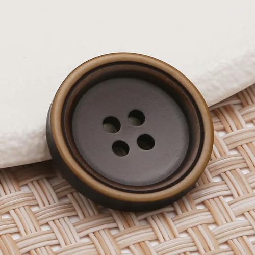 10 Stück 15–30 mm Kunsthorn-Mantel-Nähknöpfe, Kunstharz, 4 Löcher, Knöpfe für DIY Kleidung, Kleidungsstück, Pullover, Strickjacke, Mantel, Dekor 10 Stück 15–30 mm Kunsthorn-Mantel-Nähknöpfe, Kunstharz, 4 Löcher, Knöpfe für DIY Kleidung, Kleidungsstück, Pullover, Strickjacke, Mantel, Dekor von DINGK