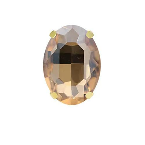 Ovale Glas-Strasssteine zum Aufnähen mit Goldener Klaue. Handgefertigter Strassstein zum Aufnähen von Kleidung, Accessoires, Schuhen, Taschen, DIY Ovale Glas-Strasssteine zum Aufnähen mit Goldener Klaue. Handgefertigter Strassstein zum Aufnähen von Kleidung, Accessoires, Schuhen, Taschen, DIY von DINGK