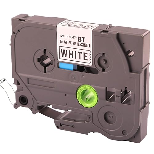 DINGYI 1 x Packung Etikettendruckerband, kompatibel mit 12 mm, Ersatz für Touch Tze-231 von DINGYI