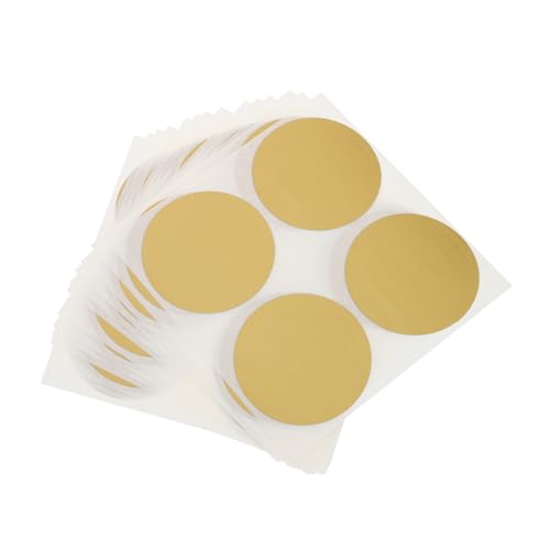 50 Stück Scratch Off Karten Runde Selbstklebende Rubbelkarten für Diy Gewinnspiele Geburtstagsfeiern Hochzeiten und Kreative Bastelprojekte von DINHEAROM