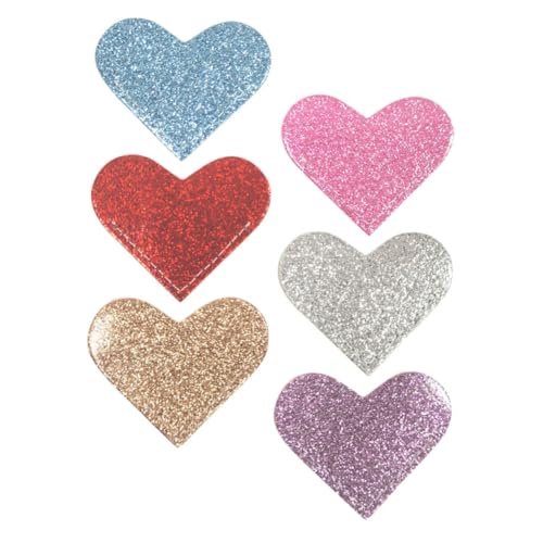 6 Stück Herz Lesezeichen Eckseiten Lesezeichen Neuartige Seitenmarkierungen Büro Lesebedarf Glitzernde Buchecken Lesezeichen Für Leseliebhaber Lesezeichen Im Herz Design von DINHEAROM