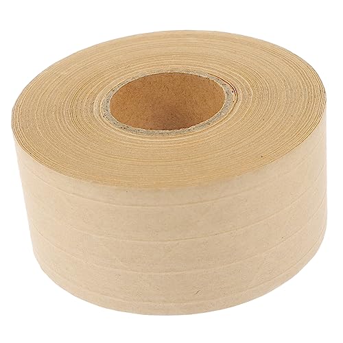 DINHEAROM 1 Rolle Kraftpapier Klebeband für Verpackung und Versiegelung Wassergeschützt und Stark Haftend für Umzug und Versand Hochwertiges Gummiertes Papierband für Kunst und Fotorahmen DINHEAROM 1 Rolle Kraftpapier Klebeband für Verpackung und Versiegelung Wassergeschützt und Stark Haftend für Umzug und Versand Hochwertiges Gummiertes Papierband für Kunst und Fotorahmen von DINHEAROM