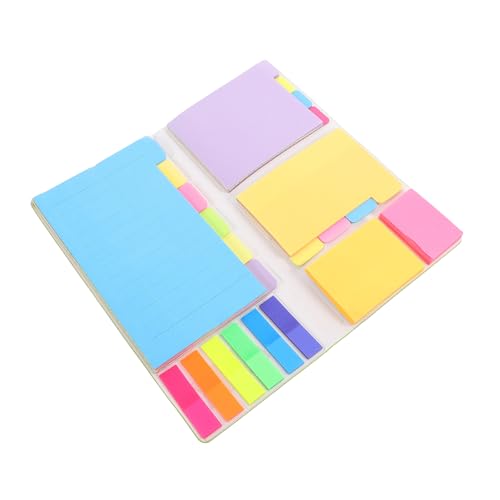 DINHEAROM 1 Satz Bunte Haftnotizen für Effiziente Organisation Selbstklebende Notizblöcke Grün für Büro und Zuhause mit Hoher Haftkraft und Langlebigem Design von DINHEAROM