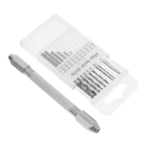 DINHEAROM 1 Satz Doppelkopf Bohrersatz für Uhrenreparaturen Professionelles Set mit Präzisen Werkzeugen für Uhrmacher Tragbar und Robust für Reparaturen von DINHEAROM
