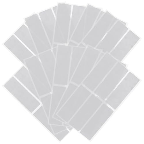 DINHEAROM 10 Blatt Selbstklebende Etiketten Büro und Organisationsaufkleber für Klare Beschriftung Vielseitige Anwendung im Alltag Elegant Minimalistisches Design Aufkleber pro Packung von DINHEAROM