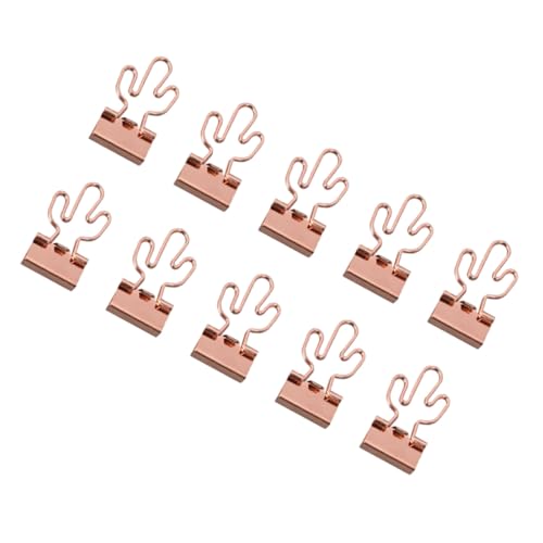 DINHEAROM 10 Stück Teiliges Edelstahl Büroklammern Roségold Praktische Dokumenten organizer Clips für Schule Büro Studenten und Lehrer DINHEAROM 10 Stück Teiliges Edelstahl Büroklammern Roségold Praktische Dokumenten organizer Clips für Schule Büro Studenten und Lehrer von DINHEAROM