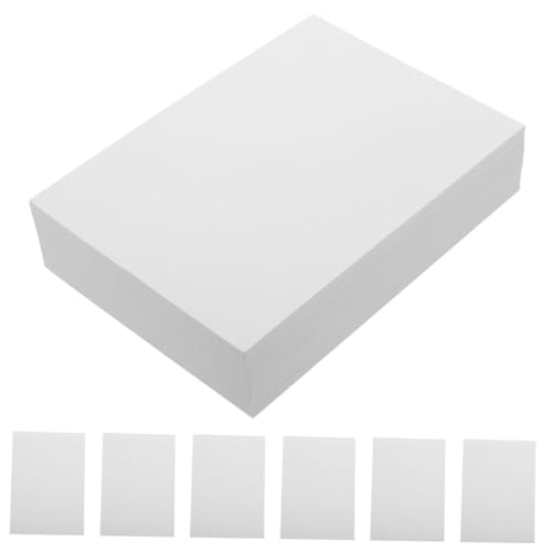 DINHEAROM 100 Blatt Fotospezifisches Hochglänzendes Fotopapier für Tintenstrahldrucker Schnelltrocknend Lebendige Farbwiedergabe Kompatibel mit Farb Druckern für Fotodruck und DIY von DINHEAROM
