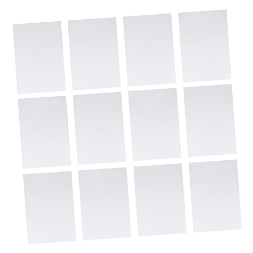DINHEAROM 100 Blatt Haftpapier Doppelseitiges Weißes Trennpapier für Handarbeiten für Notizen und Bastelprojekte Langlebig und Einfach zu Verwenden von DINHEAROM