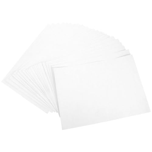 DINHEAROM 100Blätter Selbstklebendes Druckpapier Bedruckbar Langlebig für Etiketten und Aufkleber für Beschriftungen und Kreative Projekte von DINHEAROM