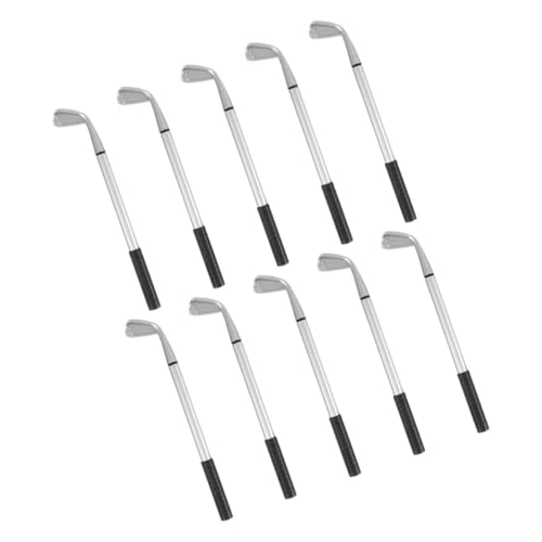 DINHEAROM 10Stücke Golf Kugelschreiber Metallstifte Golfschläger Design Lustige Schreibwaren für Golfer für Golf Partys und Büro Dekoration Langlebig DINHEAROM 10Stücke Golf Kugelschreiber Metallstifte Golfschläger Design Lustige Schreibwaren für Golfer für Golf Partys und Büro Dekoration Langlebig von DINHEAROM