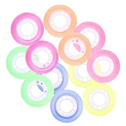 DINHEAROM 12Rollen Transparente Klebebänder DIY Papierband für Geschenkverpackungen Scrapbooking und Kreative Projekte Einfach Abreißbar Vielseitig Einsetzbar DINHEAROM 12Rollen Transparente Klebebänder DIY Papierband für Geschenkverpackungen Scrapbooking und Kreative Projekte Einfach Abreißbar Vielseitig Einsetzbar von DINHEAROM