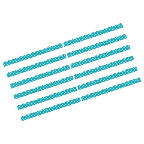 DINHEAROM 12Stücke Magnetischer für Whiteboard Teiliges mit Dekorativem Muster Abnehmbarer Pinnwandrand für Klassenzimmer Büro und Partys für Gestaltung von Tafeln von DINHEAROM