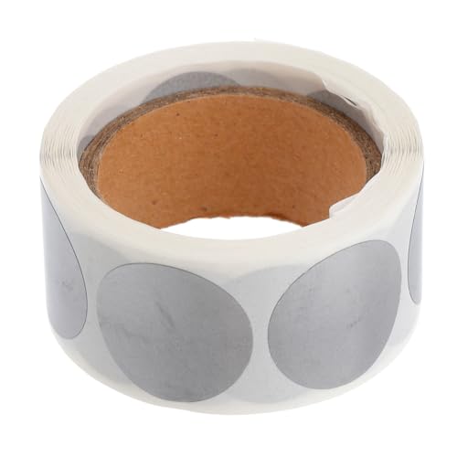 DINHEAROM 1Rolle Selbstklebende Runde Aufkleber für Silberne Aufkleber für Partys Scrapbooking Geburtstags und Hochzeitsdekoration Langlebig und Vielseitig DINHEAROM 1Rolle Selbstklebende Runde Aufkleber für Silberne Aufkleber für Partys Scrapbooking Geburtstags und Hochzeitsdekoration Langlebig und Vielseitig von DINHEAROM