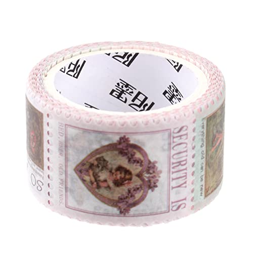 DINHEAROM 1Rolle Vintage DIY Scrapbook Aufkleber Retro Briefmarken Sticker für Dekoration Bastelprojekte Alben Tagebücher und Kreative DINHEAROM 1Rolle Vintage DIY Scrapbook Aufkleber Retro Briefmarken Sticker für Dekoration Bastelprojekte Alben Tagebücher und Kreative von DINHEAROM
