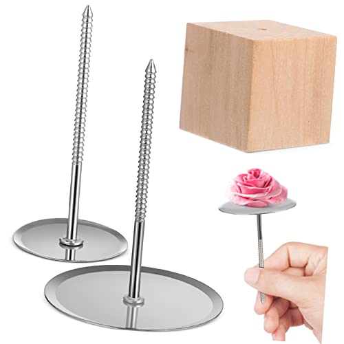 DINHEAROM 1Satz Blumen Nägel mit Holzblumennagelhaltern für Kreative Dekorationen und Blumenverzierungen DIY Kuchenprojekte DINHEAROM 1Satz Blumen Nägel mit Holzblumennagelhaltern für Kreative Dekorationen und Blumenverzierungen DIY Kuchenprojekte von DINHEAROM