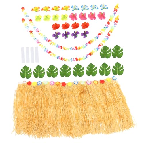 DINHEAROM 1Satz Hawaiianisches Party Teilig Tischrock und Blumen für Garten und Geburtstagsfeiern Verarbeitung für Unvergessliche Sommerpartys DINHEAROM 1Satz Hawaiianisches Party Teilig Tischrock und Blumen für Garten und Geburtstagsfeiern Verarbeitung für Unvergessliche Sommerpartys von DINHEAROM