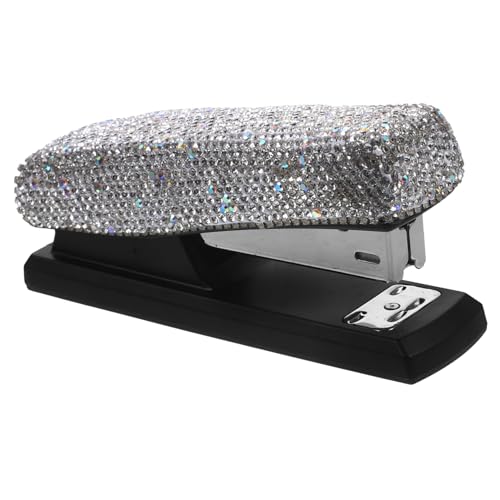 DINHEAROM 1Satz Praktischer Metallhefter im Hochleistungs Schreibtischhefter für Büro Schule und Zuhause Tragbar und Weißes Design mit Glitzerndem Finish DINHEAROM 1Satz Praktischer Metallhefter im Hochleistungs Schreibtischhefter für Büro Schule und Zuhause Tragbar und Weißes Design mit Glitzerndem Finish von DINHEAROM