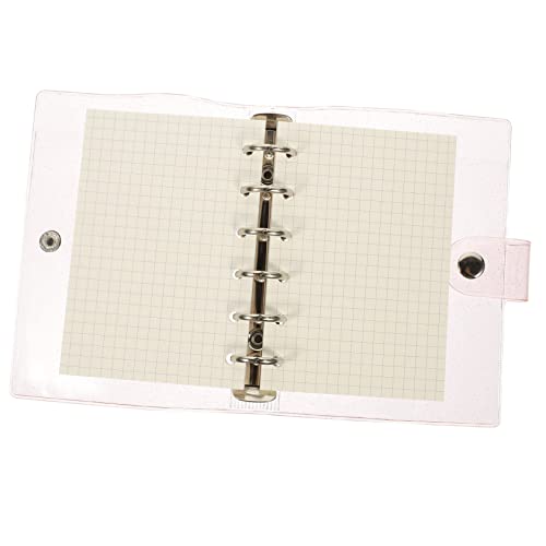 DINHEAROM 1Satz Wasserdichtes Losblatt Notizbuch mit Ring Design Kariert für Schule Studium und Reisen Exquisites Studentenzubehör für Freunde von DINHEAROM