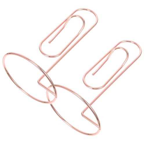 DINHEAROM 2 Stück Goldene Metall Kartenhalter mit Clip Robuster Memo Halter für Notizen Fotos und Tischnummern Büro Accessoire für Veranstaltungen und Professionelle Umgebungen von DINHEAROM