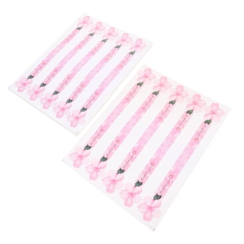 DINHEAROM 20 Blatt Dekorative Versiegelungsaufkleber Selbstklebende Aufkleber für Desserts und Lebensmittel für Kreative Verpackungen in Total von DINHEAROM