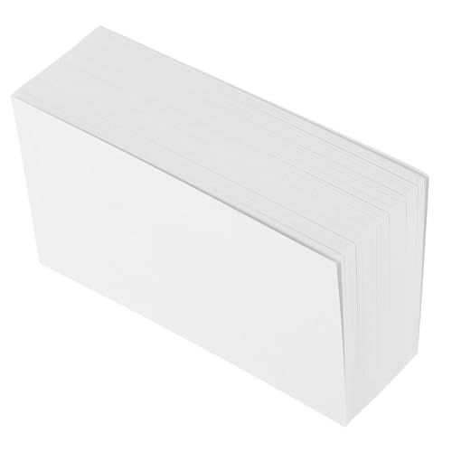 DINHEAROM 200Stücke Leere Karteikarten Blanko Lernkarten Notizkarten Aus M² Kraftpapier Für DIY Schule Vokabeln Und Kreatives Arbeiten DINHEAROM 200Stücke Leere Karteikarten Blanko Lernkarten Notizkarten Aus M² Kraftpapier Für DIY Schule Vokabeln Und Kreatives Arbeiten von DINHEAROM