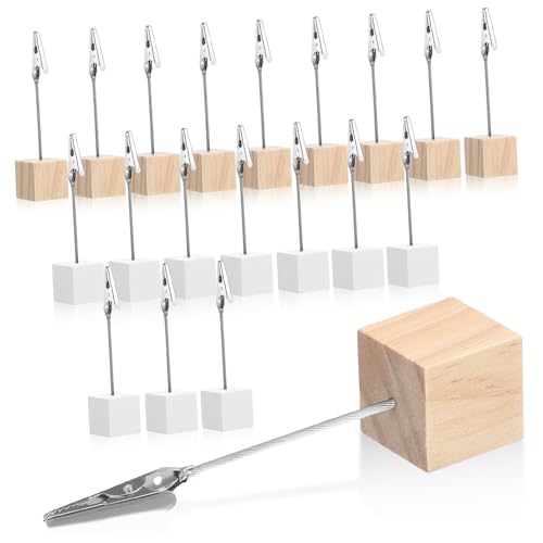 DINHEAROM 20Stücke Platzkartenhalter Tischkartenhalter mit Clips und Natur für Hochzeiten Partys und Zuhause Stabil und Einfach zu Verwenden DINHEAROM 20Stücke Platzkartenhalter Tischkartenhalter mit Clips und Natur für Hochzeiten Partys und Zuhause Stabil und Einfach zu Verwenden von DINHEAROM