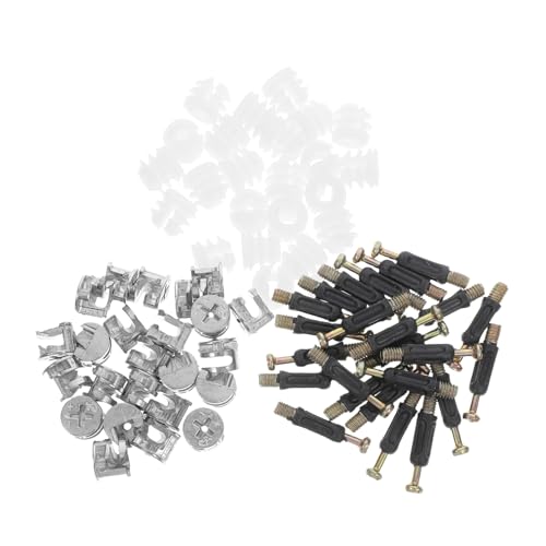 DINHEAROM 24 Sätze Möbelverbinder Stecker Möbelbeschläge schrauben Austausch der Nockenbeschläge für Möbel Hardware Schlösser Bausatz Teil verbinder für möbelbefestigungen Schnalle Plastik DINHEAROM 24 Sätze Möbelverbinder Stecker Möbelbeschläge schrauben Austausch der Nockenbeschläge für Möbel Hardware Schlösser Bausatz Teil verbinder für möbelbefestigungen Schnalle Plastik von DINHEAROM