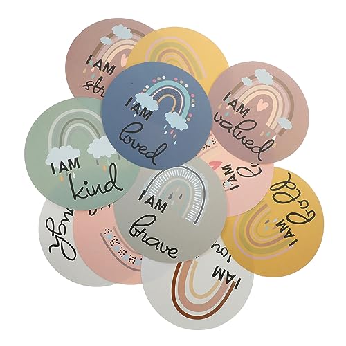 DINHEAROM 40 Stück Teiliges Boho Style Belohnungssticker Set Kleine Motivierende Aufkleber für Schulbelohnungen und Dekoration zur Verhaltensförderung und Geschenkverzierung von DINHEAROM