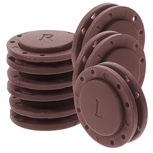 DINHEAROM 6Paare Runde Magnetische Knöpfe für Kleidung DIY Basteln Magnetverschluss für Vorhänge Jacken Einfach zu Verwenden Praktisch für Kreative Projekte DINHEAROM 6Paare Runde Magnetische Knöpfe für Kleidung DIY Basteln Magnetverschluss für Vorhänge Jacken Einfach zu Verwenden Praktisch für Kreative Projekte von DINHEAROM
