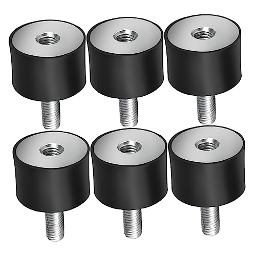 DINHEAROM 6Stücke Gummivibrationsisolatoren Fadengummi Halterungen Wärmebeständig Geräuschreduzierend Vibrations Stoßdämpfer für Maschinen Geräte Schutz vor Vibrationen DINHEAROM 6Stücke Gummivibrationsisolatoren Fadengummi Halterungen Wärmebeständig Geräuschreduzierend Vibrations Stoßdämpfer für Maschinen Geräte Schutz vor Vibrationen von DINHEAROM