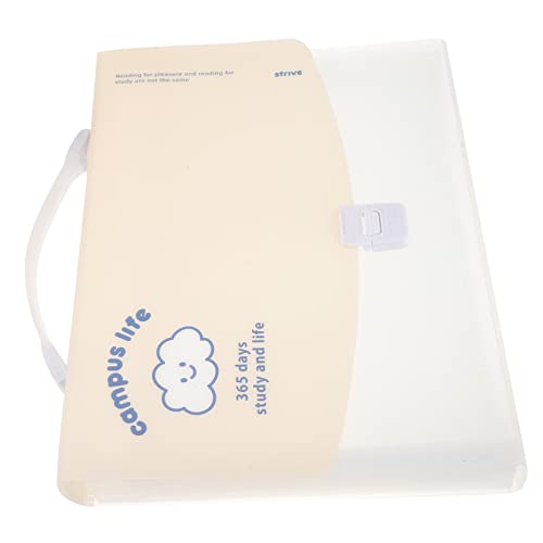 DINHEAROM Akkordeon Dokumentenordner Handheld Große Kapazität für Spritzwassergeschützt für Schule Arbeit und Zuhause Stabil und Langlebig DINHEAROM Akkordeon Dokumentenordner Handheld Große Kapazität für Spritzwassergeschützt für Schule Arbeit und Zuhause Stabil und Langlebig von DINHEAROM