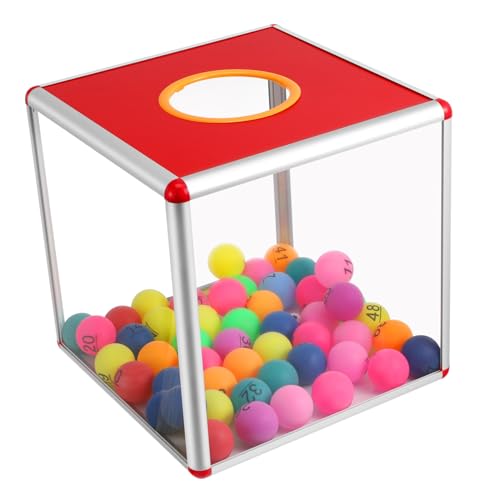 DINHEAROM Gewinnspielbox aus Transparente Lotteriekiste Spenden und Vorschlagsbox für Büro Hochzeit und Veranstaltungen Leicht und Stabil für Vielseitige von DINHEAROM