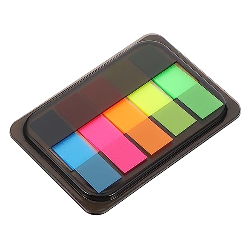 DINHEAROM Haftnotizen Selbstklebende Indextabs Fluoreszierenden Notizen Präsentationen und Organisieren Bürobedarf und Schule von DINHEAROM