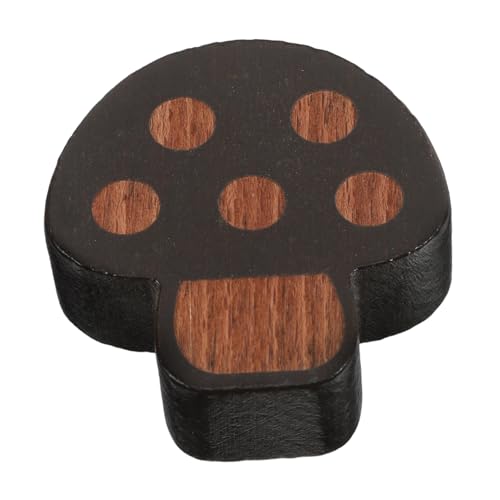 DINHEAROM Holz Mushroom Karte Halter Vintage Stil Holzständer für Notizen Memo und Foto Clip für Büro Küche Dekoration und Feiern aus Natürlichem Holz Gefertigt Vielseitig Einsetzbar von DINHEAROM