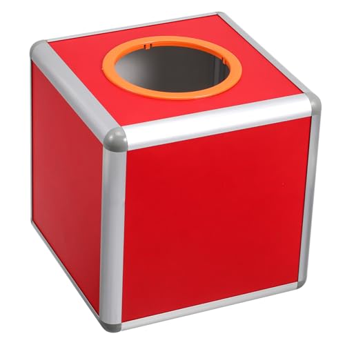 DINHEAROM Kasten -Box Container Tombola-Losbehälter nummeriert Schlüssel Boxen Ball box gutscheinbox Behälter für Tombola Trinkgeld für Geld Aluminiumlegierung rot DINHEAROM Kasten -Box Container Tombola-Losbehälter nummeriert Schlüssel Boxen Ball box gutscheinbox Behälter für Tombola Trinkgeld für Geld Aluminiumlegierung rot von DINHEAROM