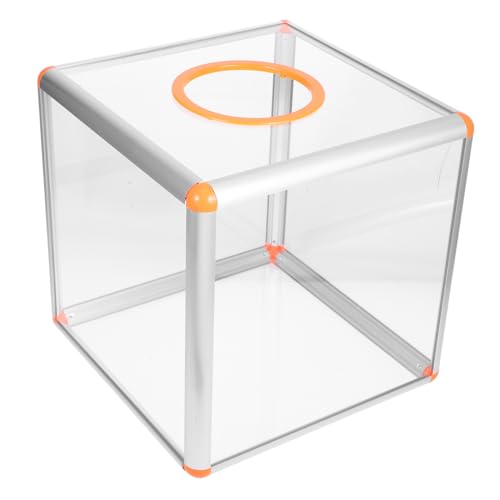DINHEAROM Lotteriebox für Party Transparente Box Vielseitige Aufbewahrung für Tickets und Dekorationskugeln für Feiern und Veranstaltungen Spenden DINHEAROM Lotteriebox für Party Transparente Box Vielseitige Aufbewahrung für Tickets und Dekorationskugeln für Feiern und Veranstaltungen Spenden von DINHEAROM