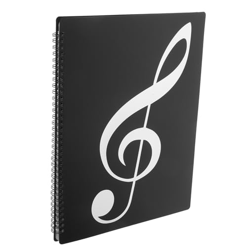 DINHEAROM Notenblatt Organizer mit Musikmappe aus Hochwertigem für Lehrer Schüler und Musiker Tragbar und Wiederverwendbar für Ordentliche Aufbewahrung von DINHEAROM