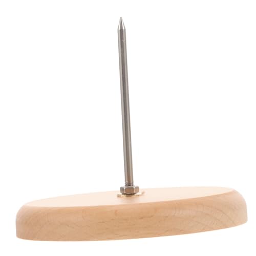 DINHEAROM Praktischer Rechnungshalter aus Holz und Metall Stabiler Tisch Billhalter für Restaurant Küche Büro Vielseitiger Check Holder zur Organisierten Aufbewahrung von Quittungen und DINHEAROM Praktischer Rechnungshalter aus Holz und Metall Stabiler Tisch Billhalter für Restaurant Küche Büro Vielseitiger Check Holder zur Organisierten Aufbewahrung von Quittungen und von DINHEAROM