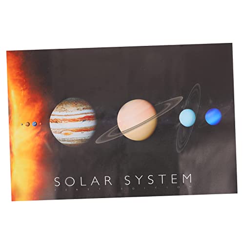 DINHEAROM Sonnensystem Lernposter mit Planetenmotiven Farbintensiv und Reißfest Wasserdichtes Canvas Material Pädagogisch für Kindergarten und Klassenzimmer Kindgerechte Weltraumdekoration DINHEAROM Sonnensystem Lernposter mit Planetenmotiven Farbintensiv und Reißfest Wasserdichtes Canvas Material Pädagogisch für Kindergarten und Klassenzimmer Kindgerechte Weltraumdekoration von DINHEAROM