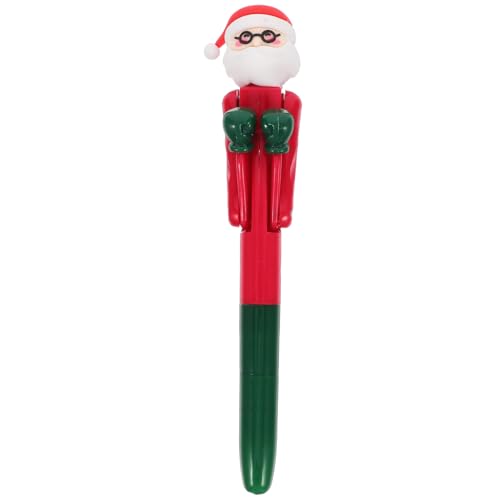 DINHEAROM Weihnachtliche Kugelschreiber mit Cartoon Design Stressabbauende Stifte für Erwachsene Schulbedarf Büro und Festliche Anlässe von DINHEAROM