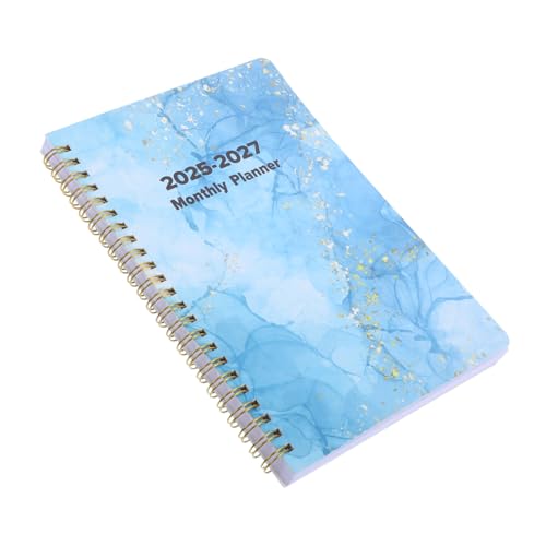 Monatsplaner Terminplaner Hardcover Akademischer Planer Zeitplan Kalender Notizblock Wöchentlich Täglich Arbeit Notizblock Planer Buchplaner Agenda Planer 2025–2027 von DINHEAROM