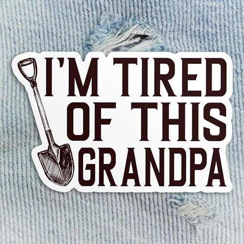 Aufnäher, Aufschrift "I'm Tired of This Grandpa", lustiges Zitat, RN, Krankenschwester, Krankenpflege, bestickt, zum Aufbügeln, für Mützen, Rucksäcke, Jacken, Uniform, DIY, PVC-Flicken, Geschenke, 7,6 Aufnäher, Aufschrift "I'm Tired of This Grandpa", lustiges Zitat, RN, Krankenschwester, Krankenpflege, bestickt, zum Aufbügeln, für Mützen, Rucksäcke, Jacken, Uniform, DIY, PVC-Flicken, Geschenke, 7,6 von DINKOUTER