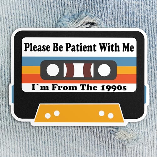 Aufnäher, Aufschrift "Please Be Patient with Me I'm from The 1900s", lustiger Aufnäher, für Erwachsene, Humor, Vintage, Retro, bestickt, zum Aufbügeln, für Mützen, Rucksäcke, Jacken, Uniform, DIY, PVC Aufnäher, Aufschrift "Please Be Patient with Me I'm from The 1900s", lustiger Aufnäher, für Erwachsene, Humor, Vintage, Retro, bestickt, zum Aufbügeln, für Mützen, Rucksäcke, Jacken, Uniform, DIY, PVC von DINKOUTER